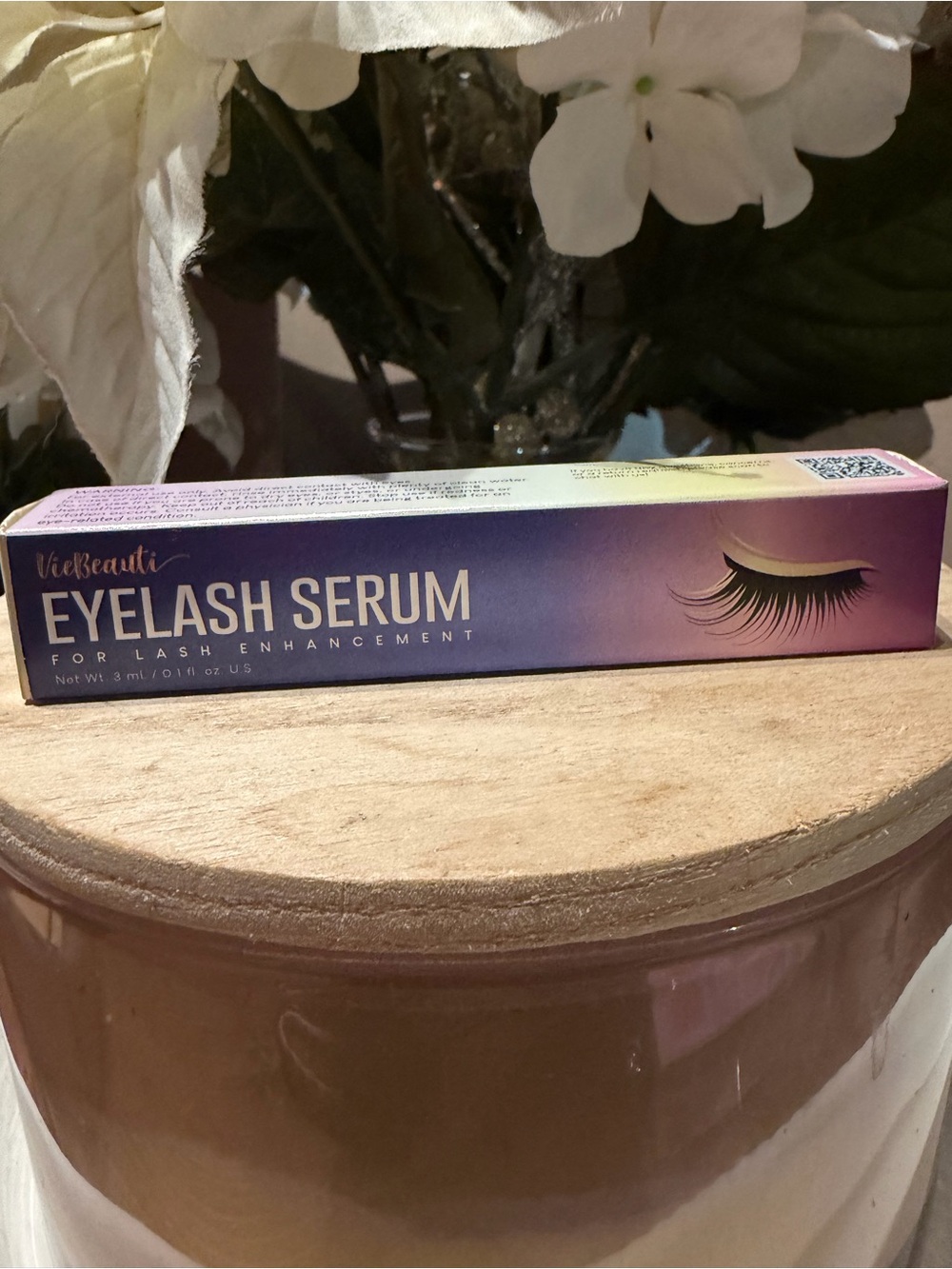 VieBeauti Eyelash Growth Serum Purple Tube. New in Box .1 fl oz EYELASH SERUM